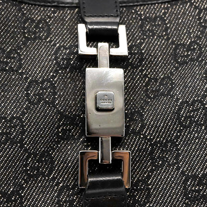 GUCCI black monogram jackie shoulderbag