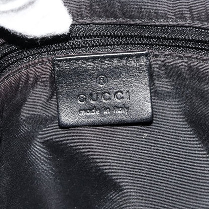 GUCCI black monogram jackie shoulderbag
