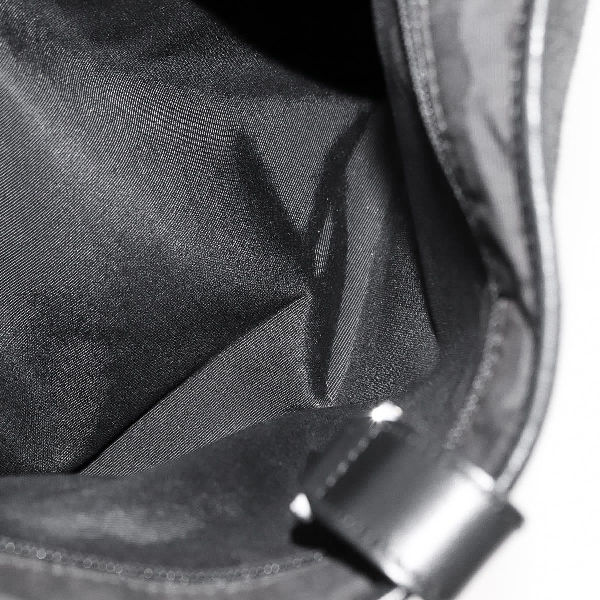 GUCCI black monogram jackie shoulderbag