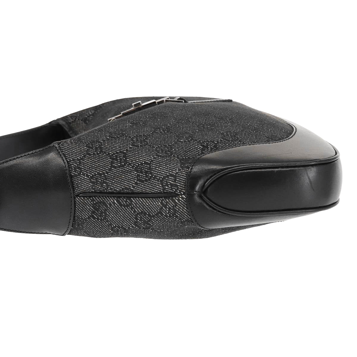 GUCCI black monogram jackie shoulderbag