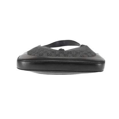 GUCCI black monogram jackie shoulderbag