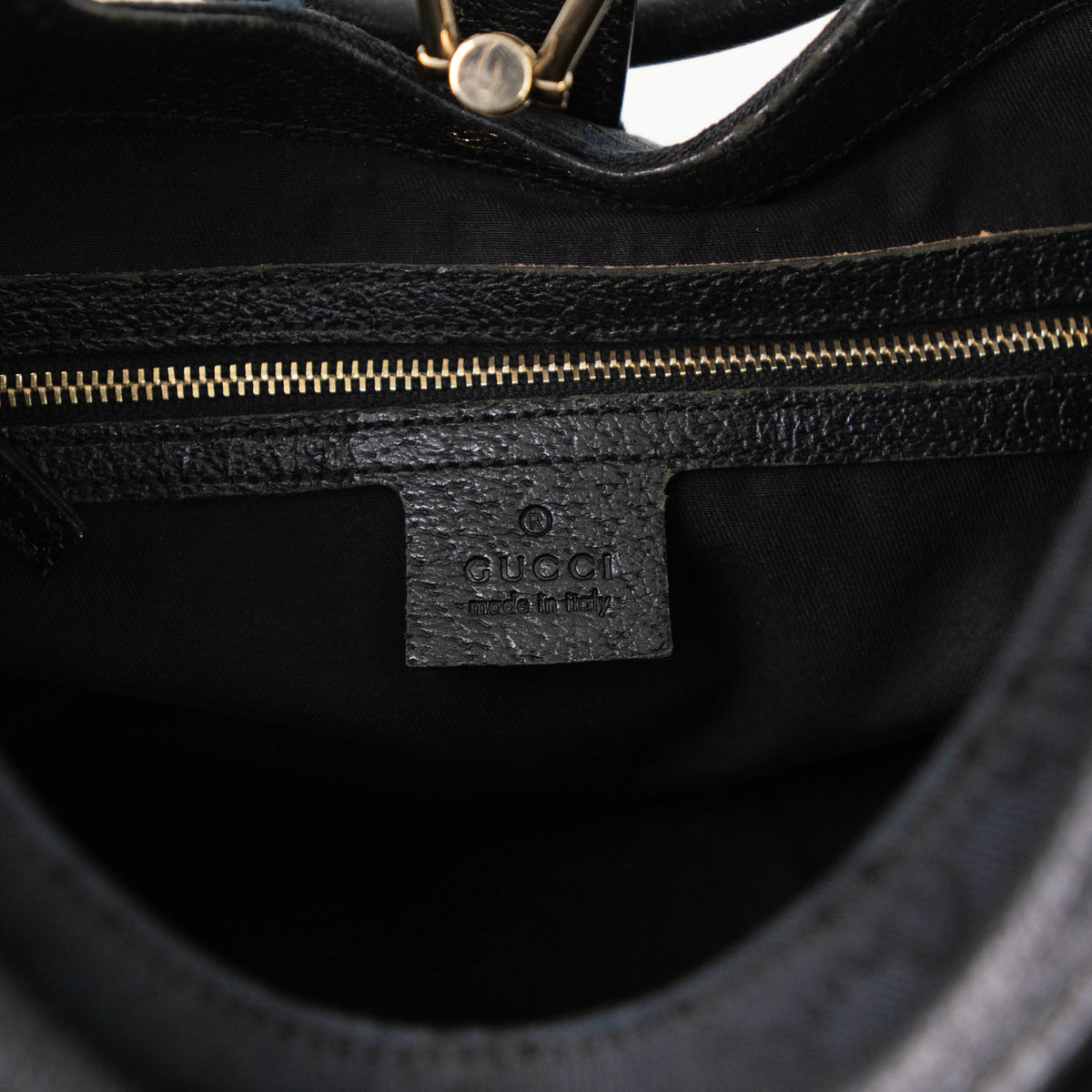 GUCCI Jackie o black shoulderbag