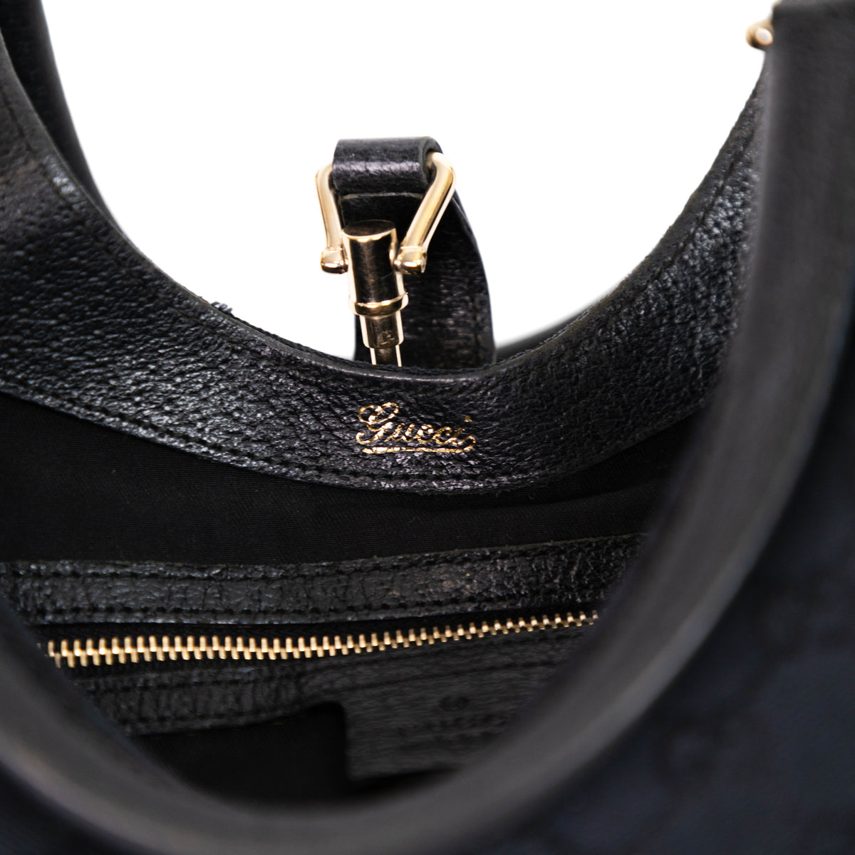 GUCCI Jackie o black shoulderbag