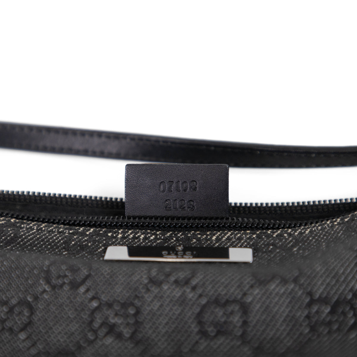 GUCCI boat black hand bag