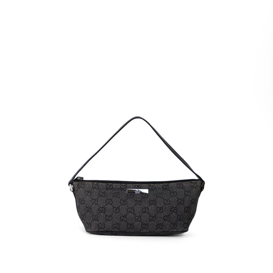GUCCI boat black hand bag