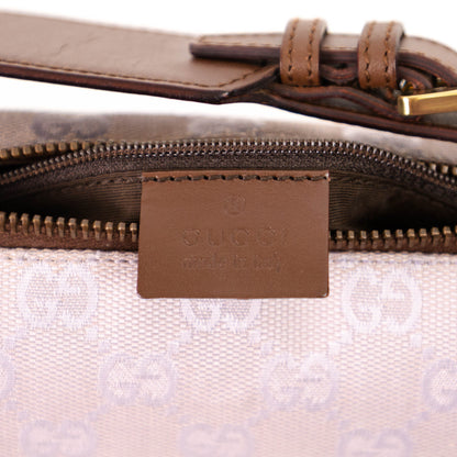 GUCCI GG canvas shoulder bag