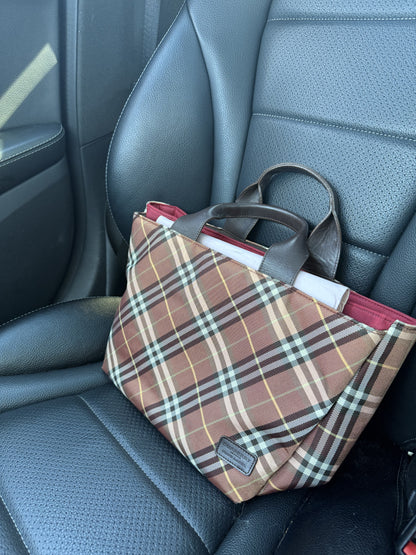 BURBERRY canvas tote