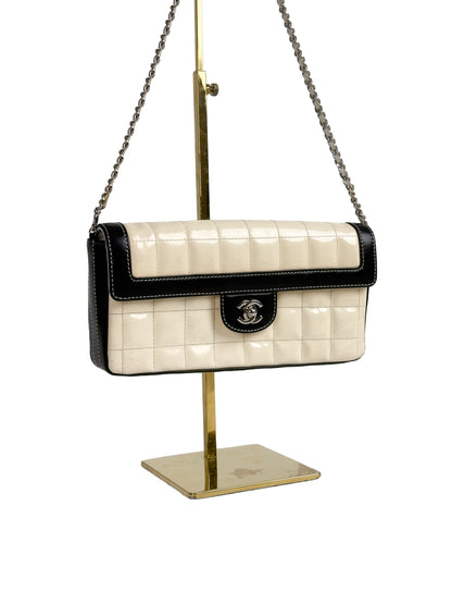 Chanel cream chocolate bar bag