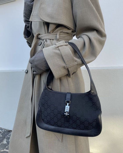 GUCCI Jackie o black shoulderbag