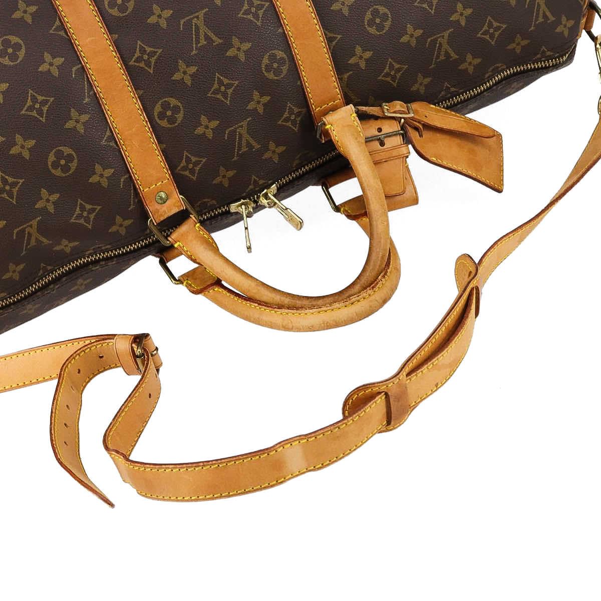LOUIS VUITTON Keepall 50 with crossbody strap