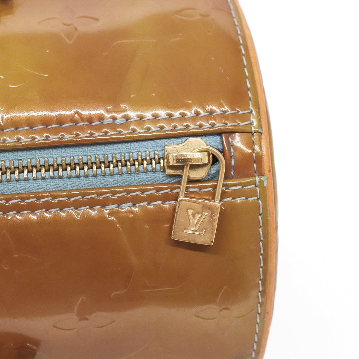 LOUIS VUITTON vernis bronze Bedford