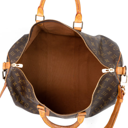 LOUIS VUITTON keepall bandouliere 50 with crossbody strap
