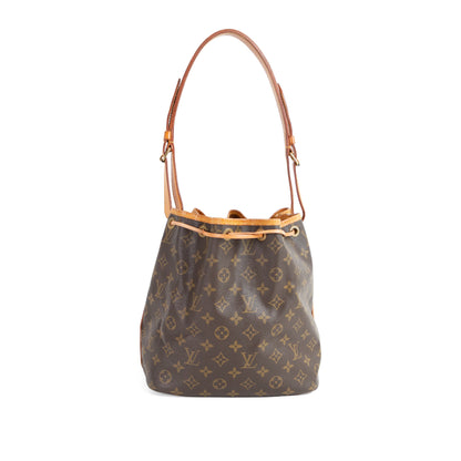 LOUIS VUITTON petit noe drawstring bag