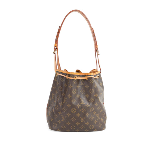LOUIS VUITTON petit noe drawstring bag