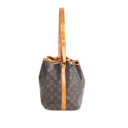 LOUIS VUITTON petit noe drawstring bag