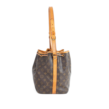 LOUIS VUITTON petit noe drawstring bag