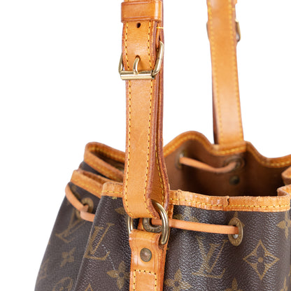 LOUIS VUITTON petit noe drawstring bag