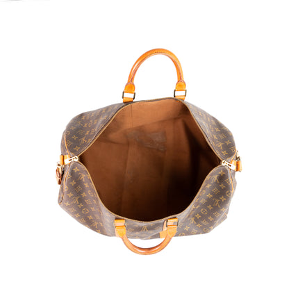 LOUIS VUITTON keepall bandouliere 55 with crossbody strap