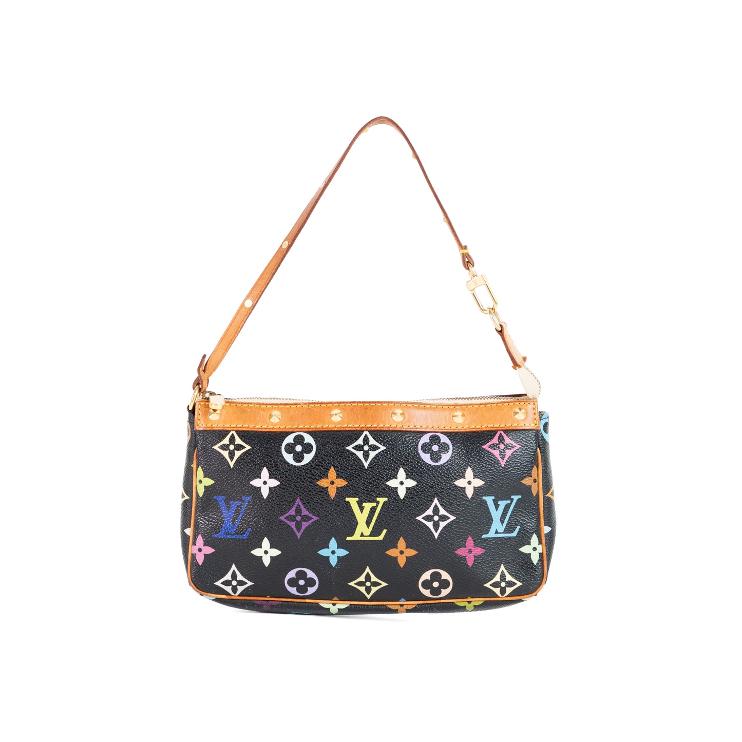 LOUIS VUITTON murakami black pochette