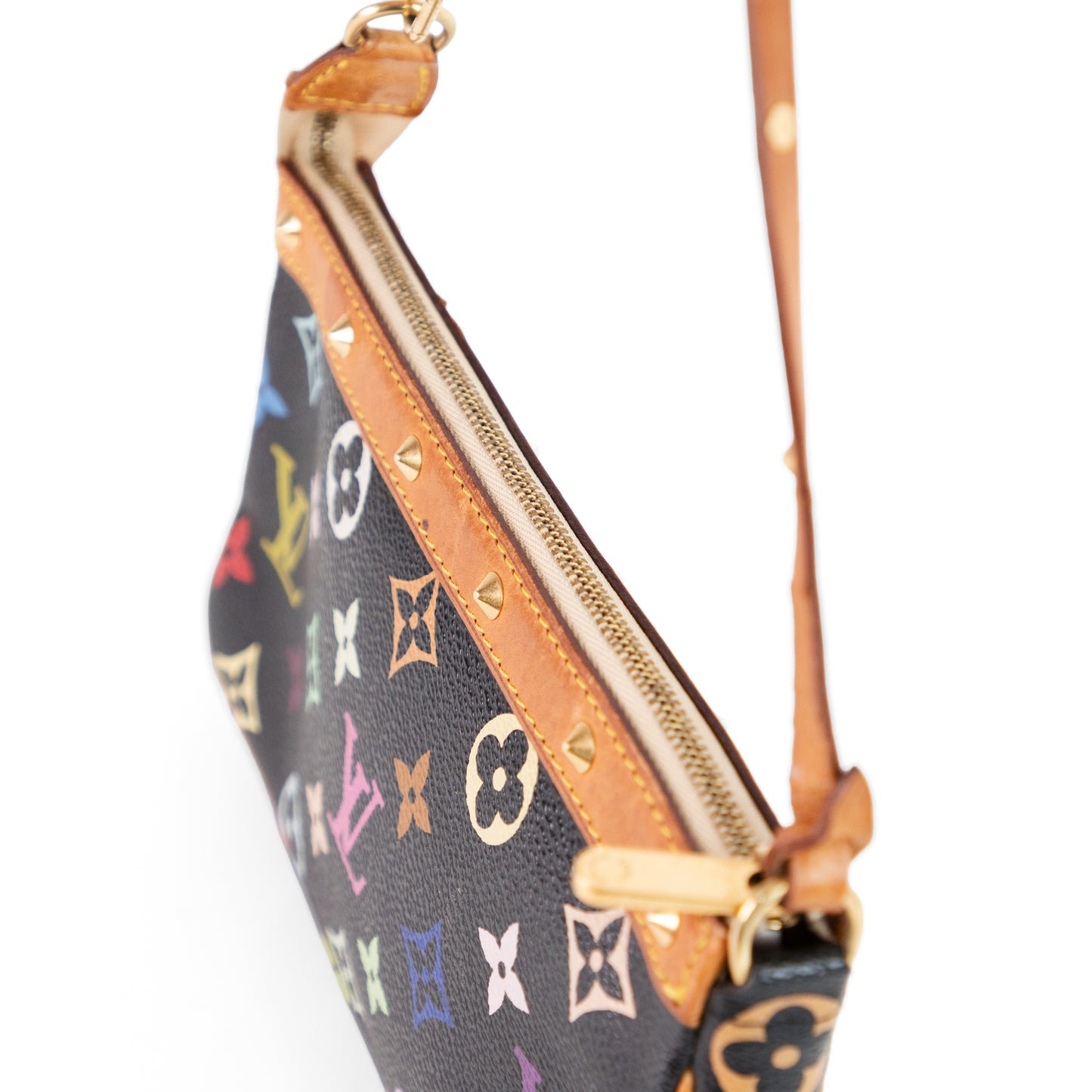 LOUIS VUITTON murakami black pochette