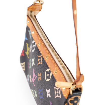 LOUIS VUITTON murakami black pochette