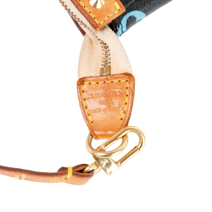 LOUIS VUITTON murakami black pochette