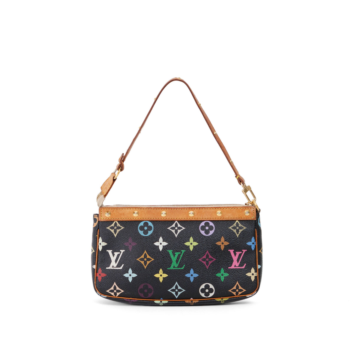 LOUIS VUITTON murakami black pochette