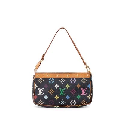 LOUIS VUITTON murakami black pochette