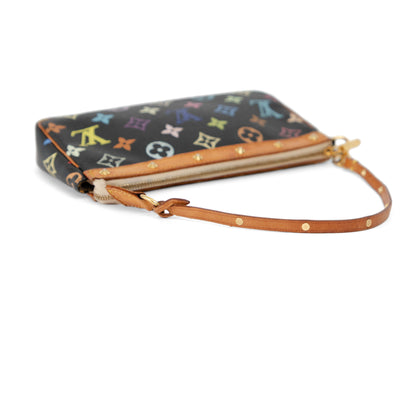 LOUIS VUITTON murakami black pochette