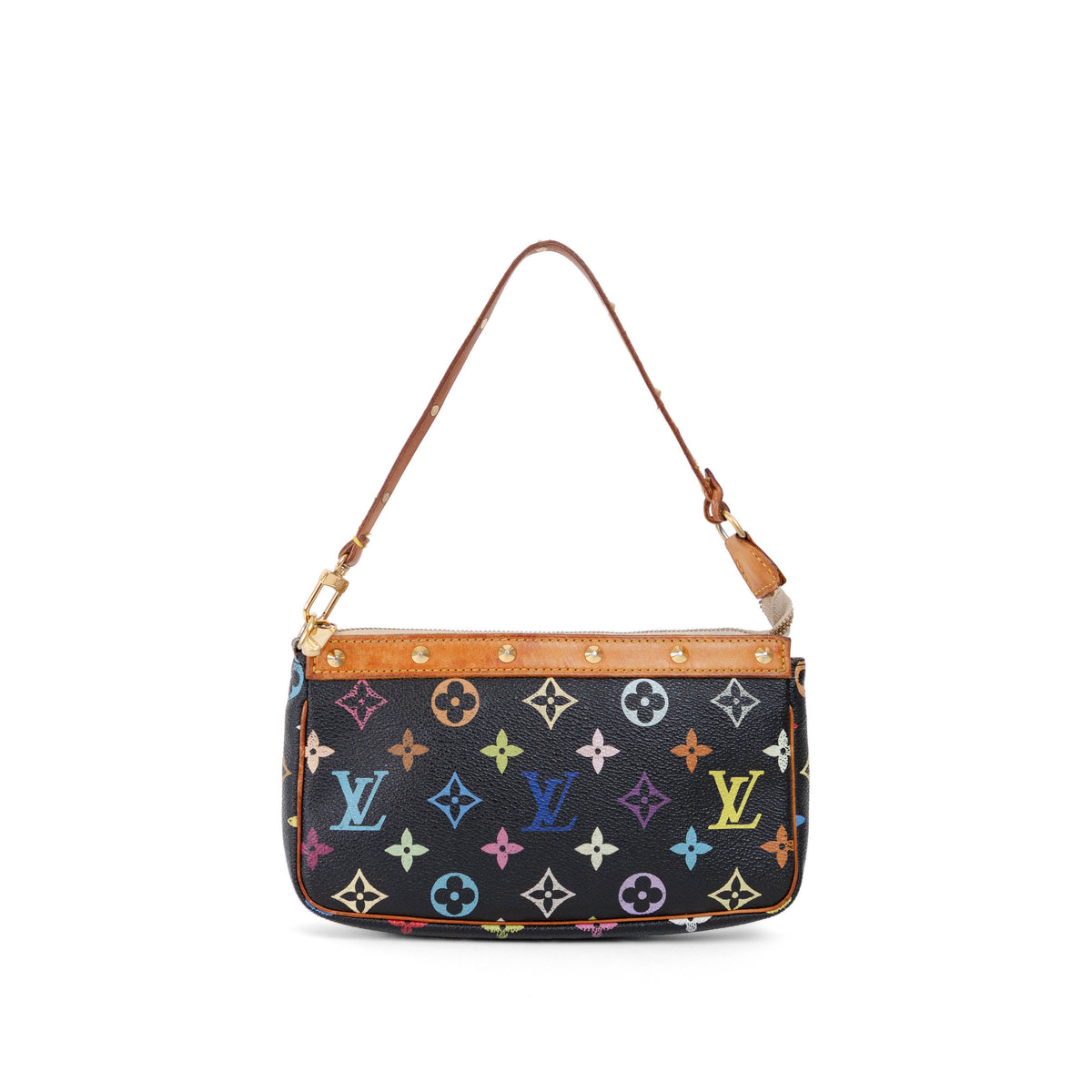 LOUIS VUITTON murakami black pochette