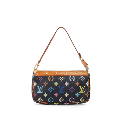 LOUIS VUITTON murakami black pochette