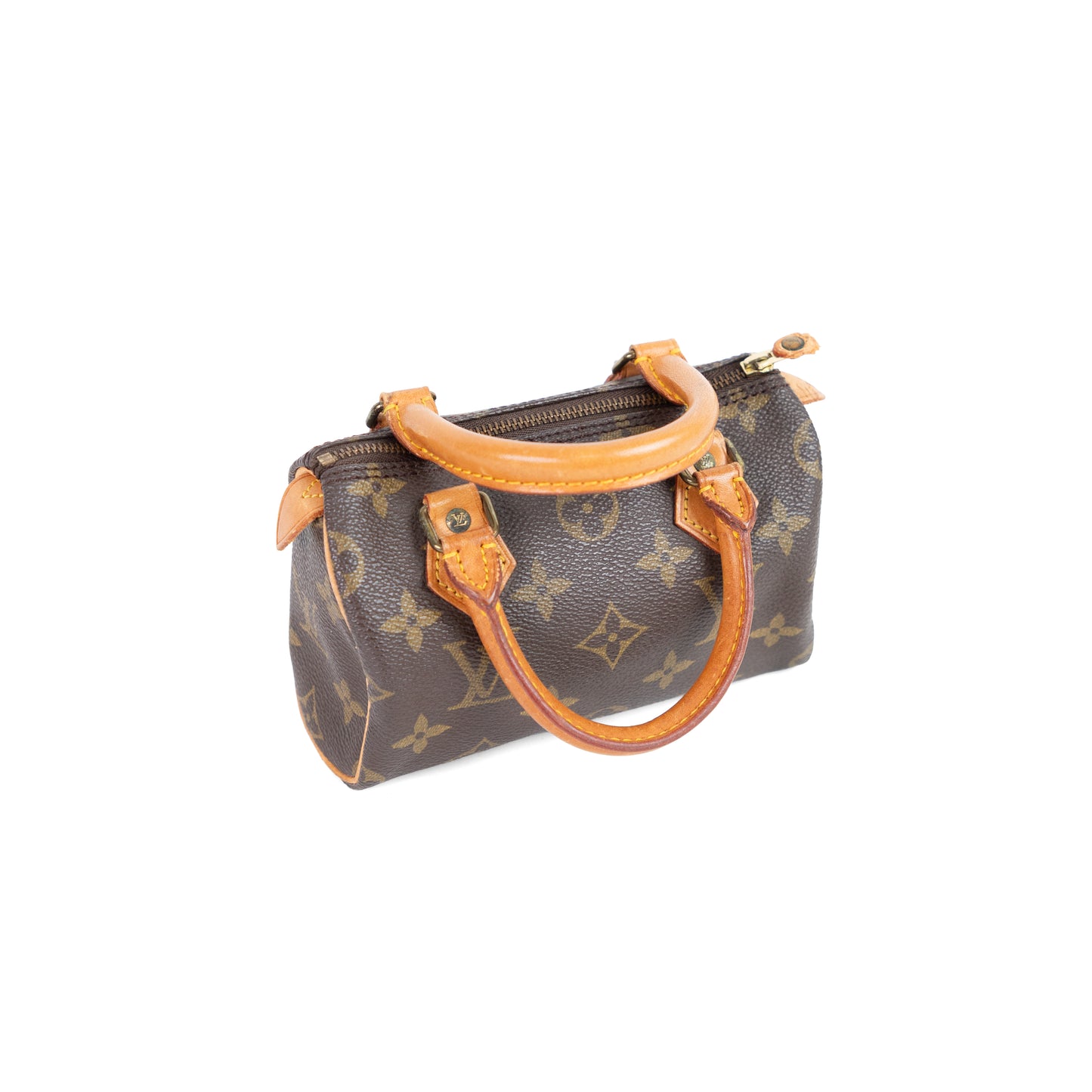 LOUIS VUITTON mini speedy w/ strap