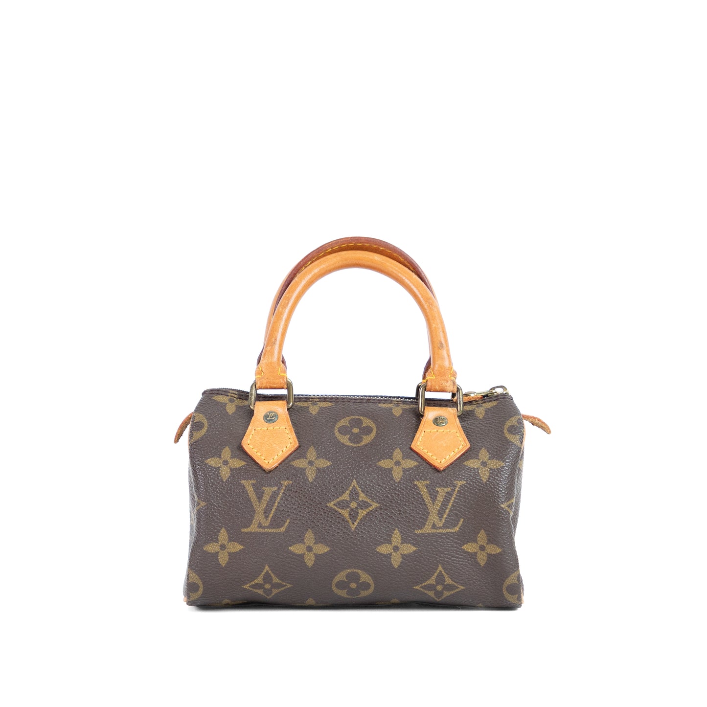 LOUIS VUITTON mini speedy w/ strap