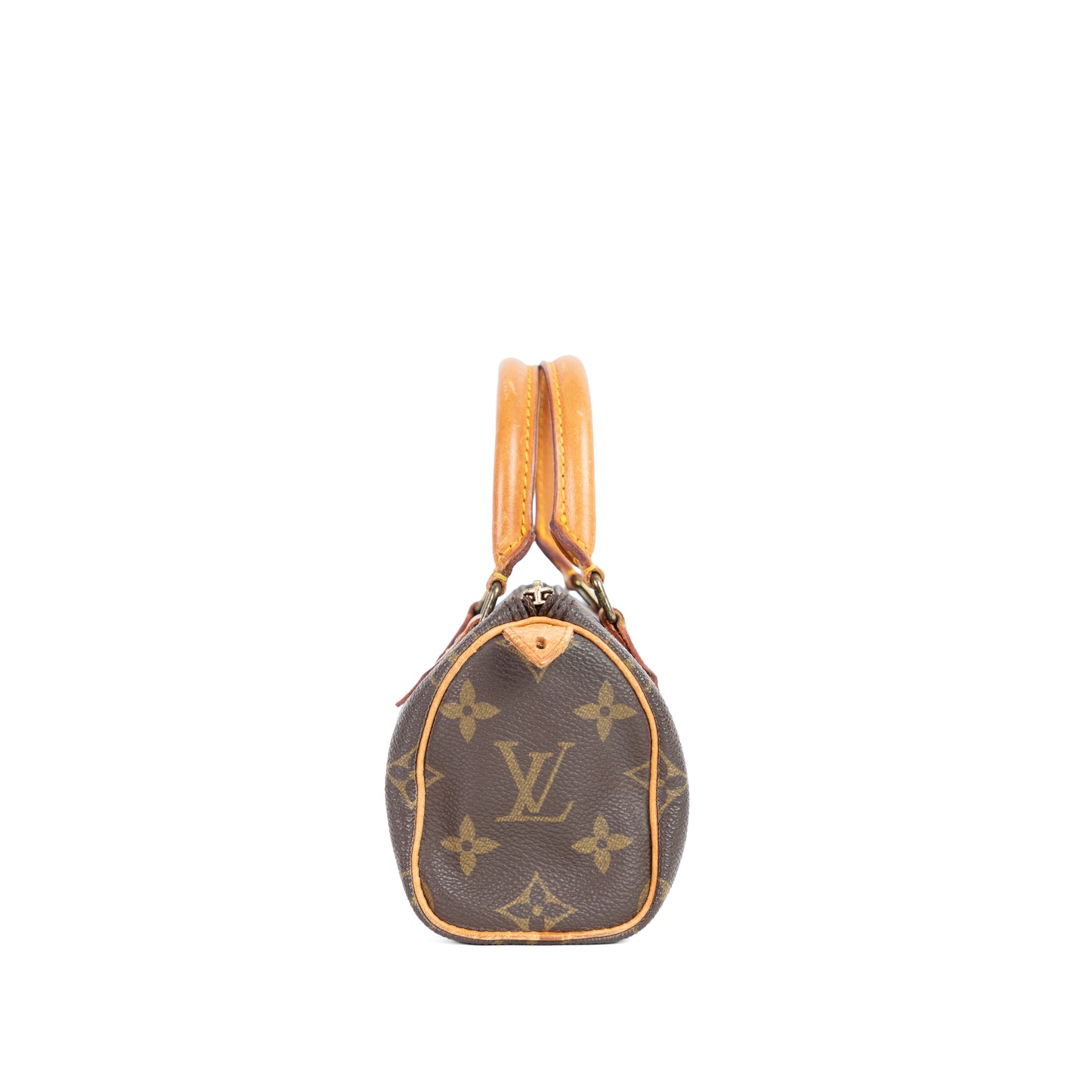 LOUIS VUITTON mini speedy w/ strap