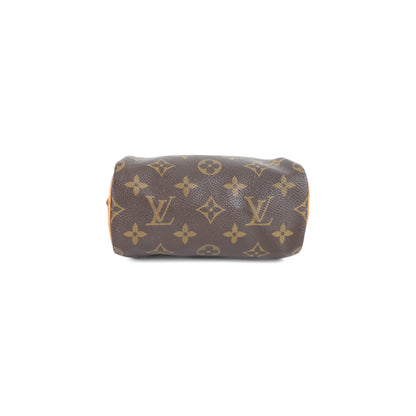 LOUIS VUITTON mini speedy w/ strap