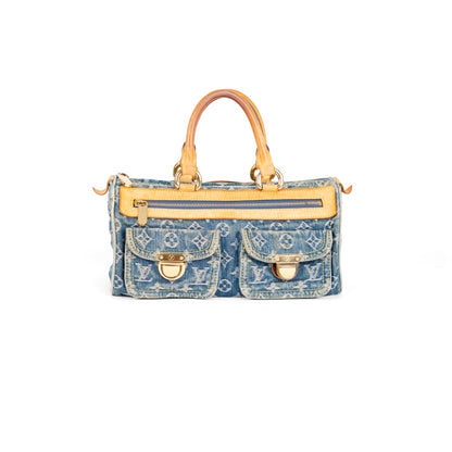 LOUIS VUITTON denim neo speedy