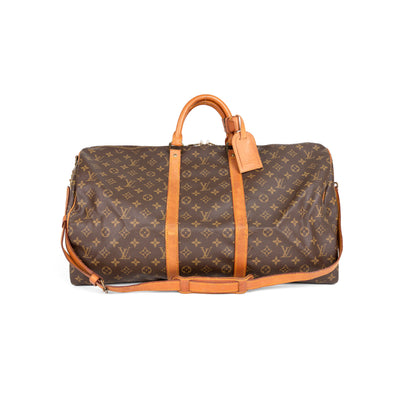 LOUIS VUITTON keepall bandouliere 55 with crossbody strap