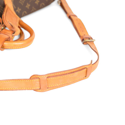 LOUIS VUITTON keepall bandouliere 55 with crossbody strap