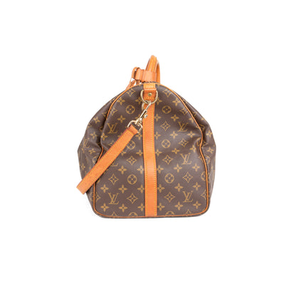 LOUIS VUITTON keepall bandouliere 55 with crossbody strap