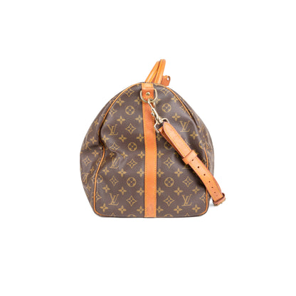 LOUIS VUITTON keepall bandouliere 55 with crossbody strap