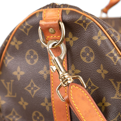 LOUIS VUITTON keepall bandouliere 55 with crossbody strap