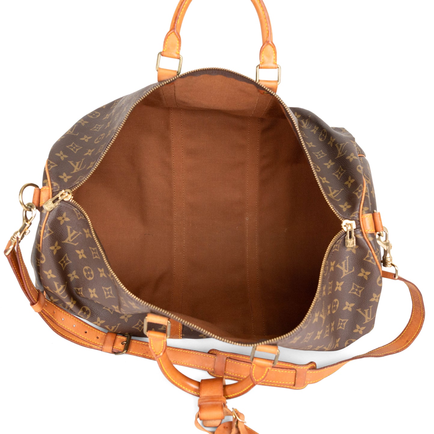 LOUIS VUITTON keepall bandouliere 55 with crossbody strap