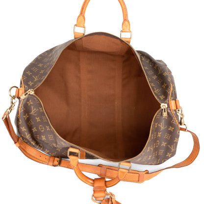 LOUIS VUITTON keepall bandouliere 55 with crossbody strap