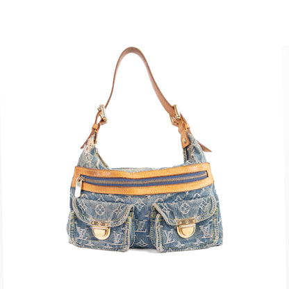 LOUIS VUITTON denim baggy pm