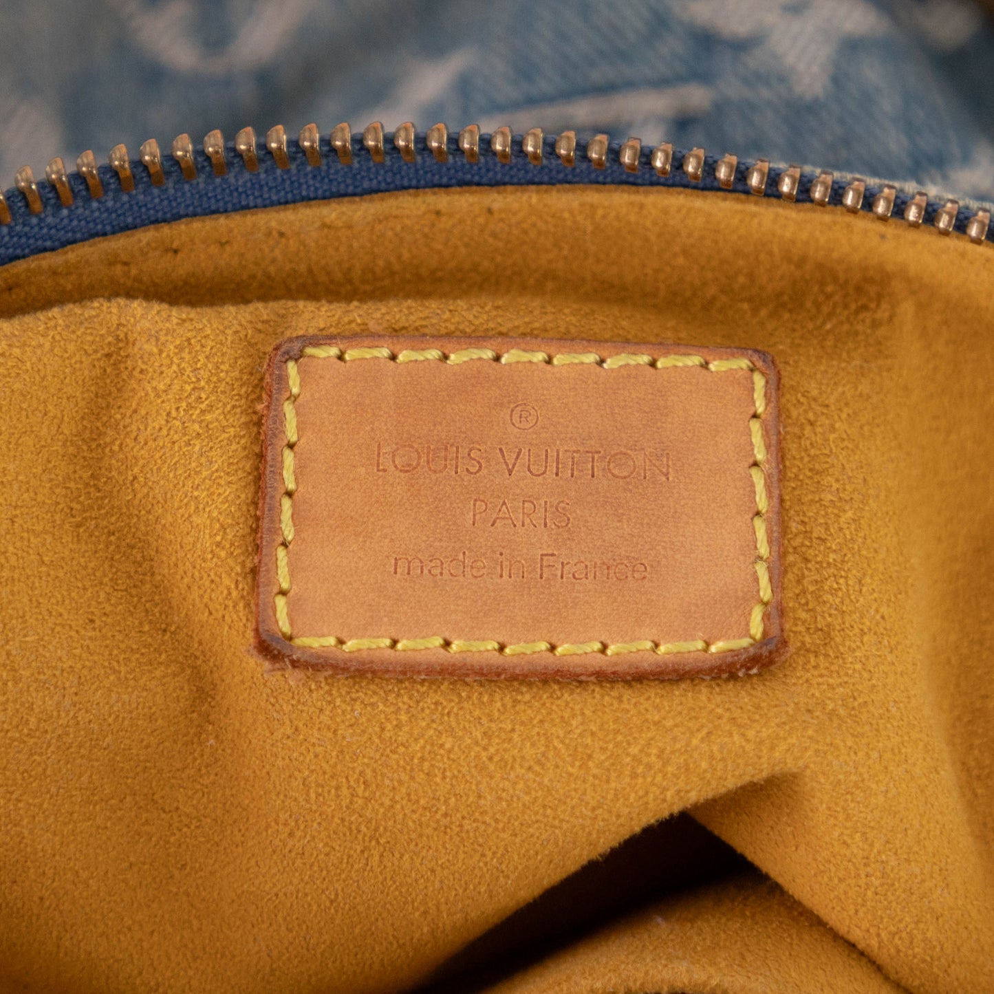LOUIS VUITTON denim baggy pm