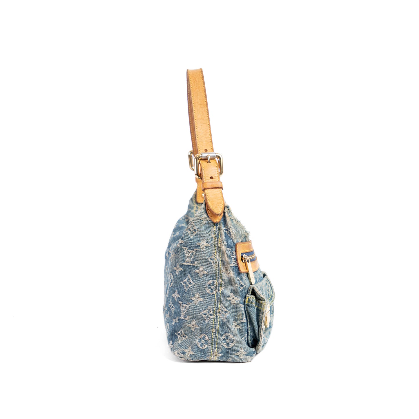 LOUIS VUITTON denim baggy pm