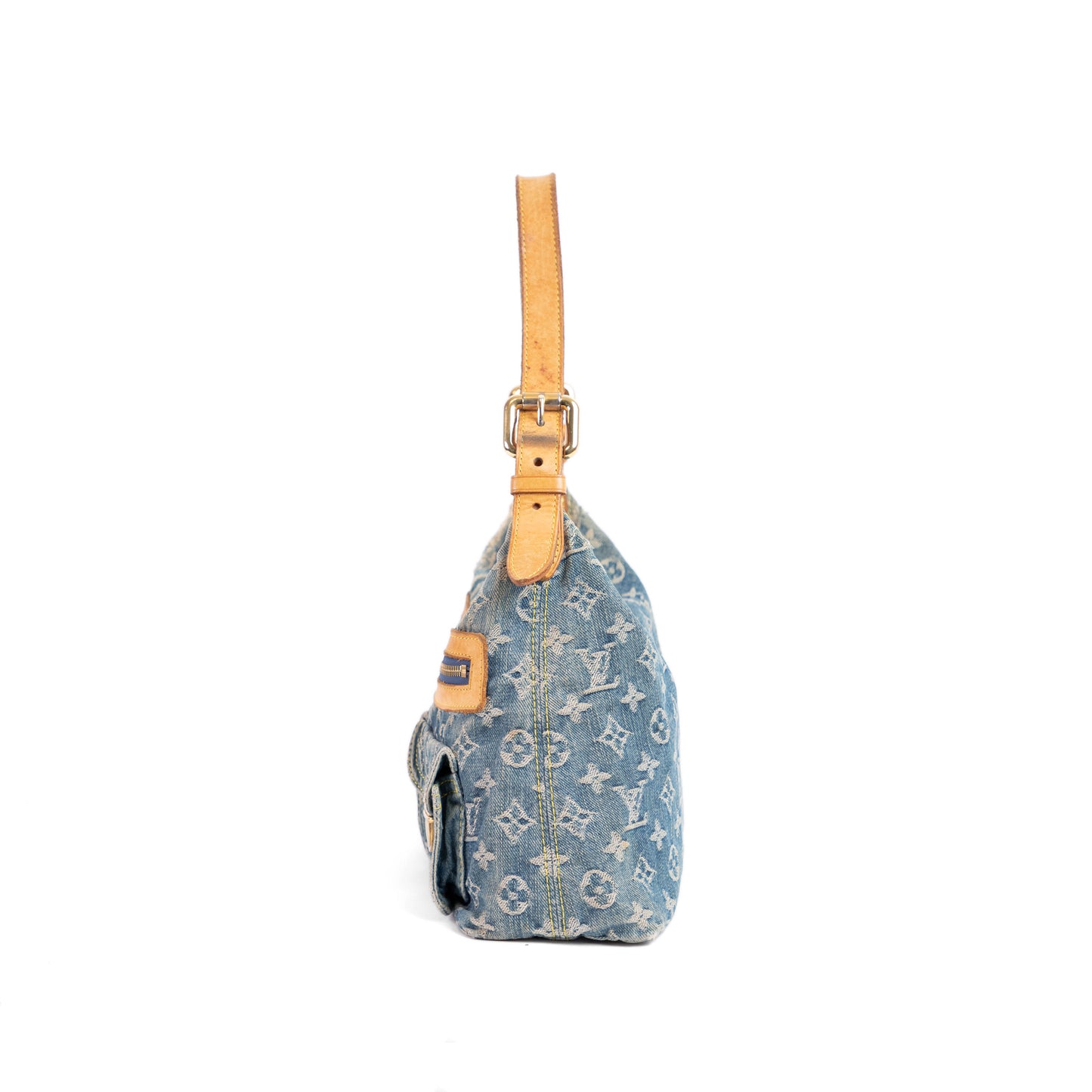 LOUIS VUITTON denim baggy pm