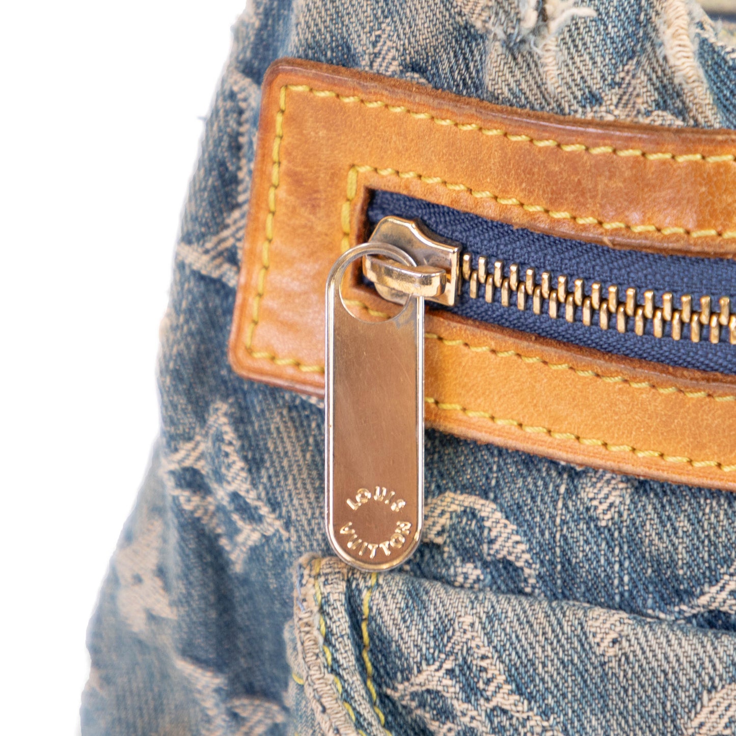 LOUIS VUITTON denim baggy pm