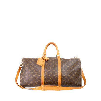 LOUIS VUITTON keepall bandouliere 50 with crossbody strap