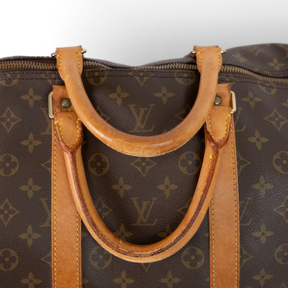 LOUIS VUITTON keepall bandouliere 55 with crossbody strap